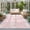 Pink, variant on Wildflowers Washable Small Entryway Area Rugs 2'x3', Botanical Leaves Plant Vintage Blush Pink Washable Throw Rug Non-Slip Sturdy Edge Binding Carpet for Front Door Floor Room Entry