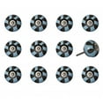 thumbnail image 1 of 1.5" x 1.5" x 1.5" Ceramic/Metal Multicolor 12 Pack Knob, 1 of 1
