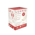 thumbnail image 2 of Toallas femeninas Luaniü biodegradables anatómicas moderado con alas 10 pzas, 2 of 4