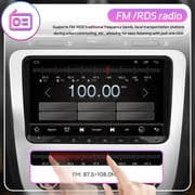 Dmzosmd 9 For Volkswagen Android Car Stereo Radio 2GB+64GB GPS Navigation, Bluetooth, WiFi, Backup Camera, CarPlay & Android Auto