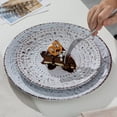 thumbnail image 5 of Vancasso, Series Vine, 16-Piece Stoneware Dinnerware Set, Blue and Beige Dinner Set, Service for 4, 5 of 8
