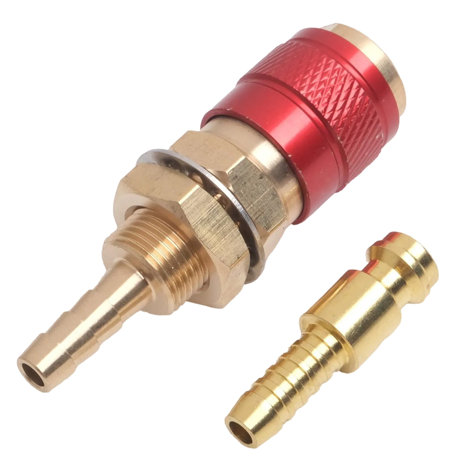 yaaqii Gas & Water Quick Connector for Tube Inner Diameter 6mm with Hose Quick Connect