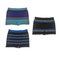 thumbnail image 3 of Bóxer George para Hombre, 3 Piezas Multicolor Talla CH/M, 3 of 4