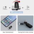 thumbnail image 2 of KEXIN 128GB USB C Flash Drive 100MB/s,Swivel Dual Thumb Drive for Smartphone Tablet Phone 15/16 Car Game Console,Black, 2 of 5