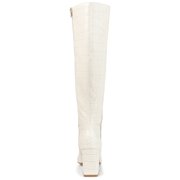 Journee Womens Landree Wide Calf Block Heel Knee High Boots