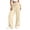 Beige, variant on FRSASU Wide Leg Knit Pants for Women Loose Fit Lounge Pants Straight Leg Drawstring Elastic Waist Sweatpants with Pockets Pink