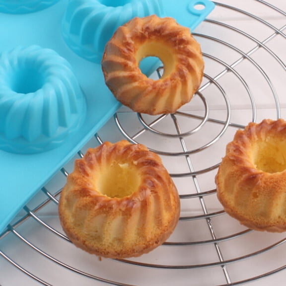 Raindrops  6 Cavity Silicone Cake Mold DIY Dessert Flexible Baking