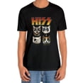 thumbnail image 1 of Playera Hombre The LabelComfy Cotton Men's Cat Pattern Casual Street Style Stretch Round Neck T-shirt For Summer Tee For Adult, Men, Women, Teen, Teenager, Adolescent, YouthFather's Day, Mother's Da, 1 of 8