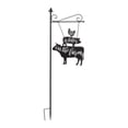 thumbnail image 2 of Multi-Color Tractor Iron Garden Stake 14.25 x 14.75, 2 of 5
