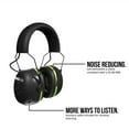 AIR DEFENDER Bluetooth Earmuff Hearing Protector, 24 dB Noise Reduction