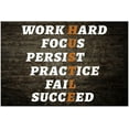thumbnail image 6 of Motivational Wall Art Canvas Hustle Definition Poster Entrepreneur Quote Painting Prints Inspirational Positive Office Wall Decor Art for Bedroom Living Room Home Ready to Hang [12''''W X 18''''H], 6 of 6