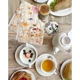 thumbnail image 4 of Colorful Wildflower Kitchen Dish Towels for Drying Dishes Set of 2, Botanical Vintage Floral Country Retro Waffle Weave Microfiber Hand Tea Bathroom Towels Quick Dry & Absorbent Towel 15.7x23.6, 4 of 7