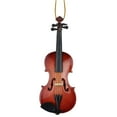 thumbnail image 1 of Dselvgvu String Miniature Violin Hanging Ornament Mini Music Instrument Replica Holiday Tree Christmas Ornament (4.72" Violin), 1 of 12