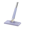 thumbnail image 1 of Advancent Toalla facial para el hogar, escoba de limpieza, reutilización de toallas faciales para fregar el suelo, escoba de limpieza para el Suministros de limpieza para el hogar púrpura 71cm, 1 of 6