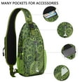 thumbnail image 2 of Artistic Paisley Sling Backpack – Bohemian Floral Crossbody Daypack, Lightweight Travel Bag with Adjustable Strap & Multiple Compartments, 2 of 6