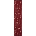 thumbnail image 7 of Nourison Grafix Contemporary Botanical Red Area Rug, 7 of 7