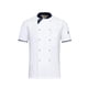 thumbnail image 1 of Sonducket Bolsillo con hebilla de tela transpirable Resistente al desgaste Colorfast - Delantal de cocina de poliéster profesional Conveniente Camisetas Blanco L, 1 of 6