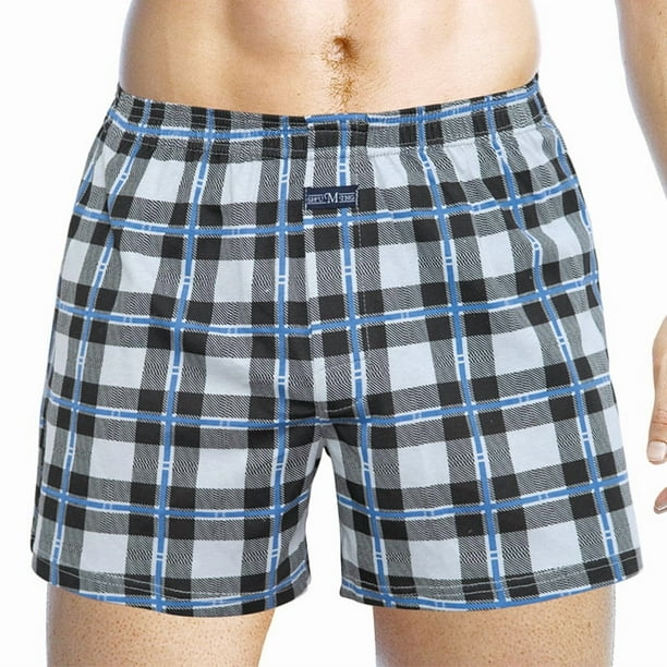 1 bóxer para hombre, 100 % algodón, tejido, varios colores.