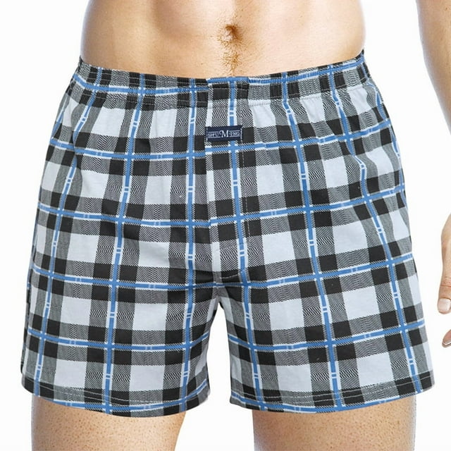 1 bóxer para hombre, 100 % algodón, tejido, varios colores.