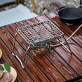 thumbnail image 1 of OUNONA Grille de barbecue portable pour Randonnée Gril en Acier Inoxydable Style Compact Lot de 1, 1 of 8