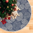 thumbnail image 5 of FMSHPON Easter Xmas Christmas Tree Skirt Stand Mat for Holiday Party Decoration Indoor Outdoor 48 inches, 5 of 6