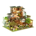 thumbnail image 3 of Casa de Muñecas DIY Miniatura Pequeños Kits de Construcción Juguetes Creativos de Artesanía en Madera, 3 of 9