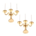 thumbnail image 4 of 2pcs Mini House Candle Holders Mini Home Decorations Delicate Candle Holders, 4 of 9