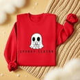 thumbnail image 4 of JSheng Halloween Women's Tops Fashion Ladies Halloween"s Printed Casual Long Sleeved Hoodless Sweatshirts, 4 of 5