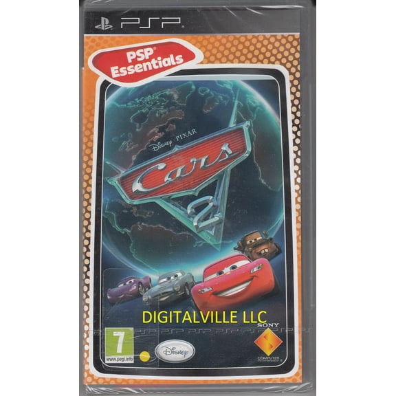 Cars 2 Sony PSP Brand New Factory Sealed