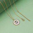 thumbnail image 3 of Collar de mal de ojo, collar de protección de oro, joyería de mal de ojo hecha a mano para mujeres, collar de ojo Ojo Turco, colgante amuleto de la suerte, collar de tercer ojo cumpleaños, 3 of 5