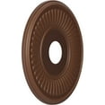 thumbnail image 2 of Ekena Millwork 16"OD x 3 1/2"ID x 1"P Berkshire Thermoformed PVC Ceiling Medallion (Fits Canopies up to 7"), Universal Aged Metallic Rust, 2 of 10