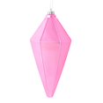 thumbnail image 1 of Vickerman M183079S 7 in. Pink Shiny Lantern Christmas Ornament  4 per Bag, 1 of 3