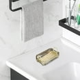 thumbnail image 5 of HengDidi Quick-Dry Soap Saver Rack with Drain Base, Non-Slip Mini Holder 5.3x3.5x1.4in for Bar Soap Storage in Bathroom Kitchen Countertop, Keep Area Clean, 5 of 6