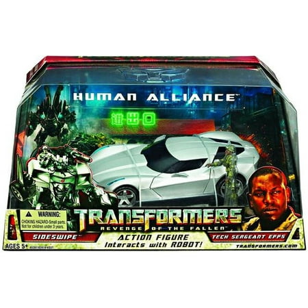 Transformers Human Alliance Sideswipe with Tech Sergeant Epps Figure Set 85307