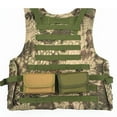 thumbnail image 2 of POINTERTECK MOLLE Mini Sac à Taille 600D Sac à Outils de Sport d'Extérieur en Nylon Sac Banane (Vert), 2 of 7