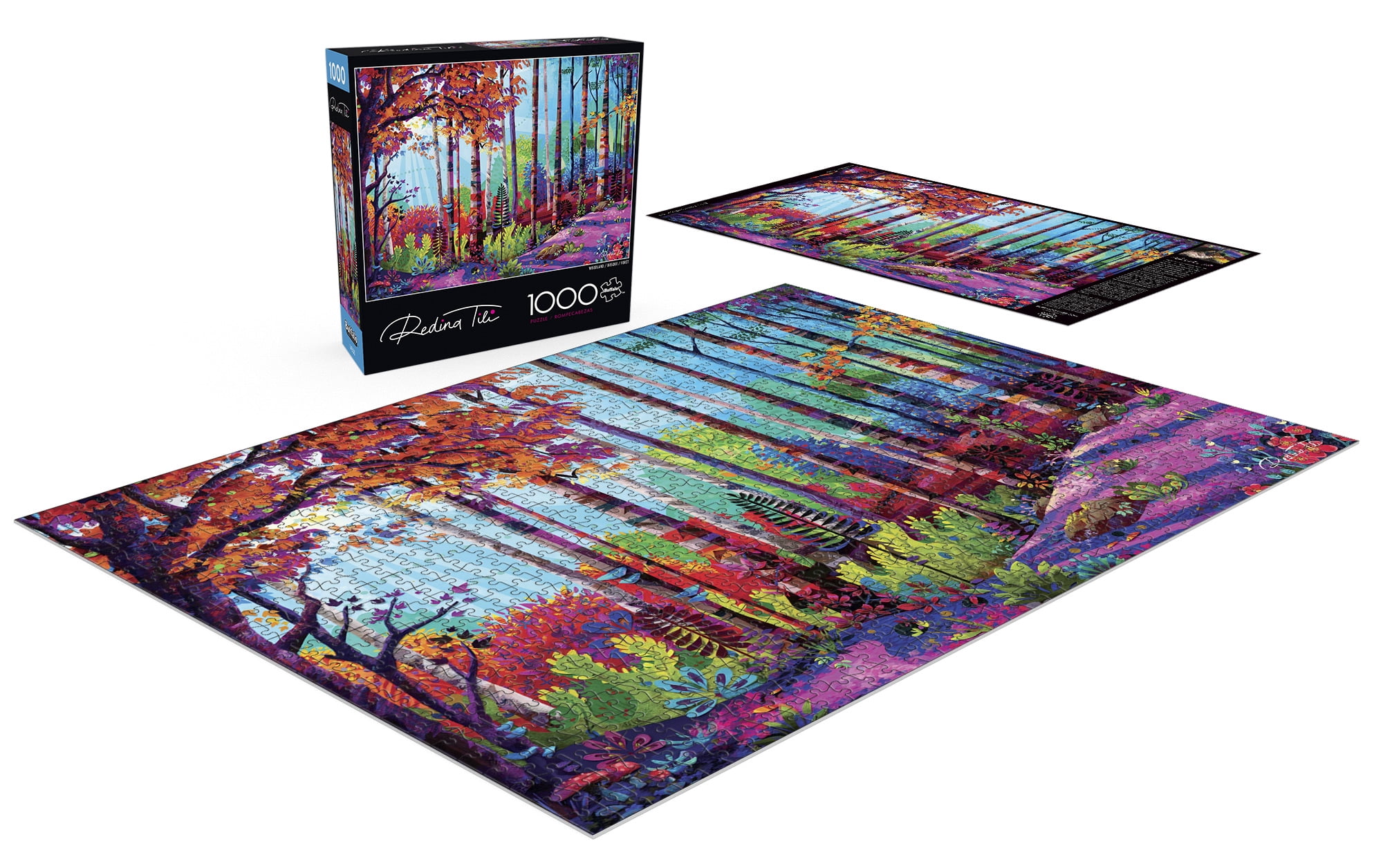 Buffalo Games Woodland 1000-Piece 26.75 x 19.75-inch Interlocking Jigsaw Puzzle for Adults Ages 14+