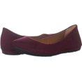 thumbnail image 2 of American Rag Women Ballet Flats Ellie Purple Plum Faux Leather Suede Shoes 8 W, 2 of 7