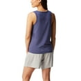 thumbnail image 2 of Lucky Brand Women's 3-piece Super Soft Lightweight Shorts and Tank Lounge Sleep Set-Blue / M, 2 of 4