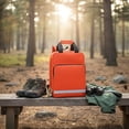 thumbnail image 3 of Vjnyvs Waterproof 900D Oxford First Aid Backpack, Empty Multi-Layer Emergency Bag for Outdoor, 3 of 7