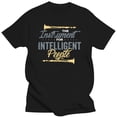 thumbnail image 1 of Camiseta divertida para hombre camiseta a la moda clarinete instrumento para personas inteligentes camiseta para mujer, 1 of 7