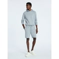 thumbnail image 2 of Free Assembly Men's Pull On Sweater Shorts, 7" Inseam, Sizes S-3XL, 2 of 5