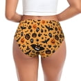 thumbnail image 3 of Womens Underwear - halloween bats pumpkins No Show Seamless Underwear for Women, Stretch Women's Panties, Hipster Soft Comfort Ladies Panties Bikini Underwear Briefs, 3 of 6