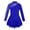 Royal Blue, variant on Linjinx Girls High Neck Ice Skating Dress Figure Roller Skating Leotard Tutu Skirt Ballet Dance Leotard Dress Black 6