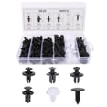 thumbnail image 1 of 100 piezas de clips de retención para automóvil, kit de reemplazo de tornillos de expansión, clips de remache de empuje de parachoques para guardabarros de panel de puerta con clip de nailon, 1 of 5