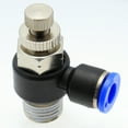 thumbnail image 1 of Push to Connect Speed Control METER OUT 3/16" OD - 3/8" NPT Male, 1 of 1