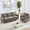 Gray, variant on BALUS Modern Sofa Set, Chenille Fabric and Solid Wood Frame, Sectional Sofa Set for Living Room,Light gray