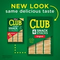 thumbnail image 2 of 2x-Club Snack Stacks Original Crackers, Lunch Snacks, 6 Count, 2 of 5