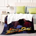 thumbnail image 4 of Street Fighter anti-pilling, suave, ligera, esponjosa y acogedora de lujo para hogar y cocina – Perfecta para niños y adultos,150X130cm, 4 of 6