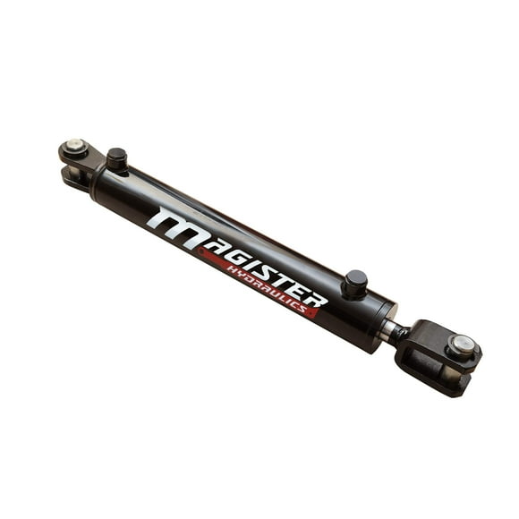Magister Hydraulics Double Acting Hydraulic Cylinder - AG Clevis Hydraulic Cylinder 2500 PSI tie-Rod Alternative 2" bore 20" Stroke (2x20)