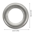 thumbnail image 2 of HLONK 100 Sets Grommet Eyelets Tool Kit Grommet Setting Tool and Eyelets with Setting Tools and Storage Box Multi-Purpose Grommet Punch Kit for Various Projects, 2 of 8